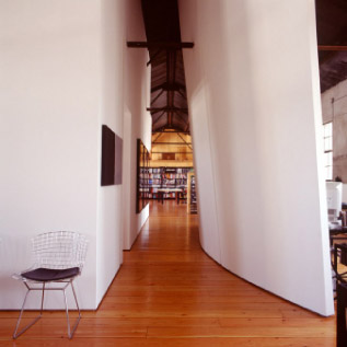 hallway at Brewery Loft